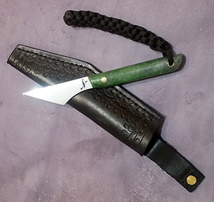 JN coltello kiridashi fatto a mano EDC17b