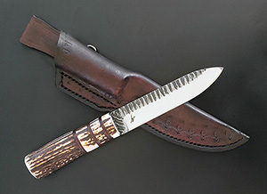 JN handmade hunting knife H14b