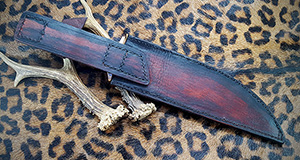 JN handmade damascus hunting knife H15f