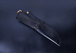 JN handmade damascus hunting knife H16g
