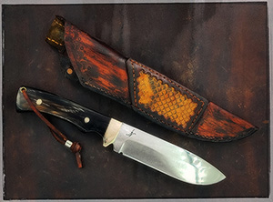 JN handmade hunting knife H18c