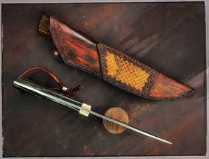 JN handmade hunting knife H18e