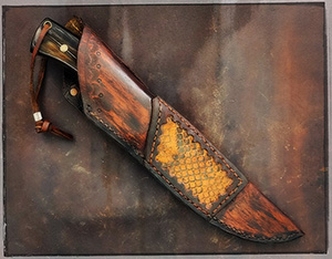JN handmade hunting knife H18f