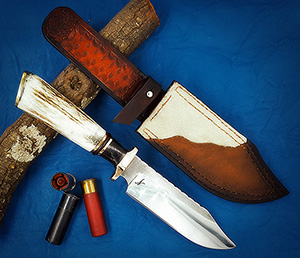 JN handmade hunting knife H21b