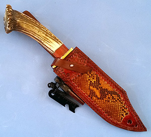 JN handmade hunting knife H24d