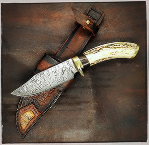 JN handmade hunting knife H27c