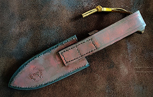 JN handmade damascus hunting knife H29g