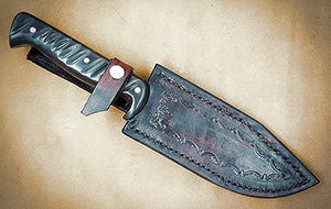 JN Handmade Bowie knife H34f