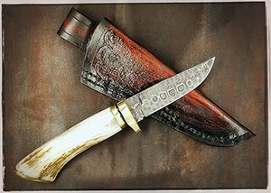 JN handmade Hunting knife H35c