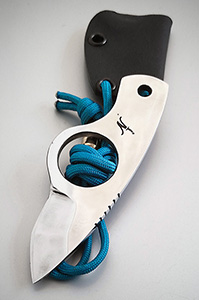 JN neck knife fatto a mano N11a