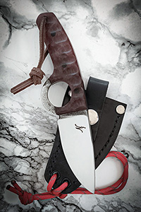 JN coltello da collo fatto a mano N16b