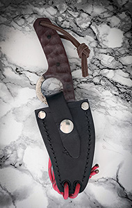 JN coltello da collo fatto a mano N16f