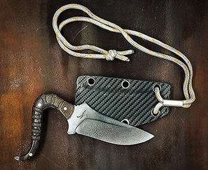 JN neck knife fatto a mano N2a