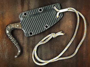 JN handmade neck knife N2e
