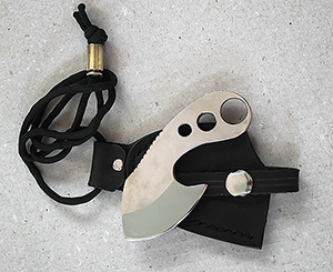 JN Handmade neck knife N5c
