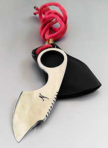 JN neck knife fatto a mano N8a