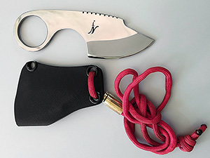 JN Handmade neck knife N8c