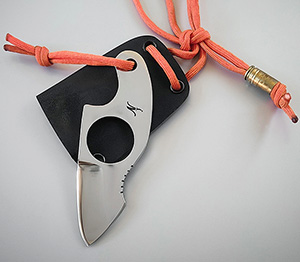 JN neck knife fatto a mano N9a