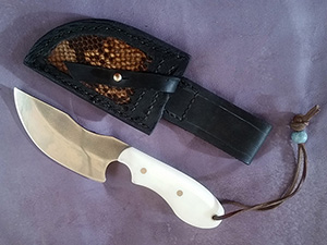 JN handmade skinner knife S10b