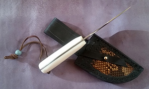 JN handmade skinner knife S10d