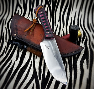JN handmade skinner knife S12d