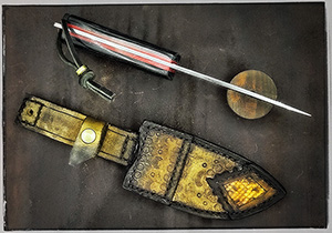 JN handmade skinner knife S14e