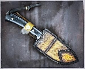 JN handmade skinner knife S14f