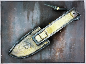 JN handmade skinner knife S14g