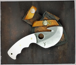JN handmade skinner knife S15b