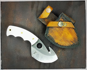 JN handmade skinner knife S15c