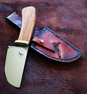 JN handmade skinner knife S17a