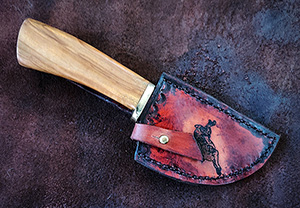 JN handmade skinner knife S17e