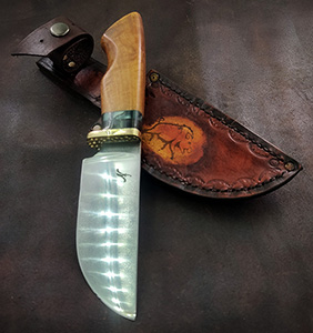 JN handmade skinner knife S18a