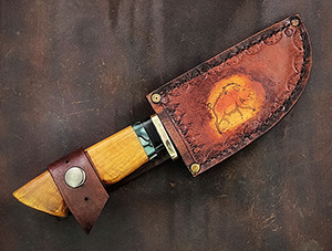 JN handmade skinner knife S18f