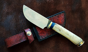 JN handmade skinner knife S19d