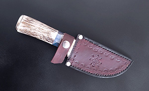 JN handmade skinner knife S21e