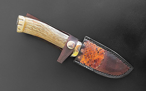 JN handmade skinner knife S23f