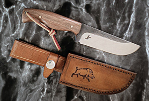 JN handmade skinner knife S25c