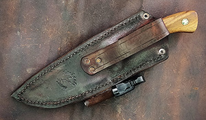JN handmade skinner knife S26g