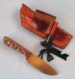 JN handmade skinner knife S6a