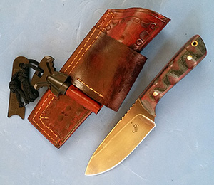 JN handmade skinner knife S6b