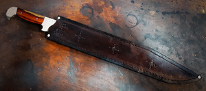 JN Coltello da Collezione fatto a mano C27e