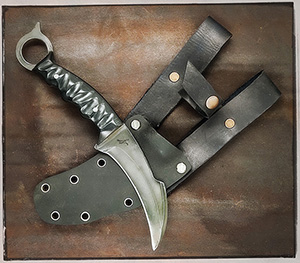 JN Coltello Karambit fatto a mano T10b