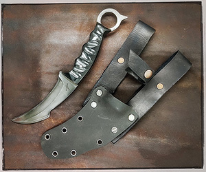 JN Coltello Karambit fatto a mano T10c