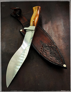 JN Coltello kukri fatto a mano T20a