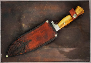 JN Coltello kukri fatto a mano T20f