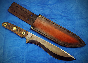 JN handmade tactical knife T21a