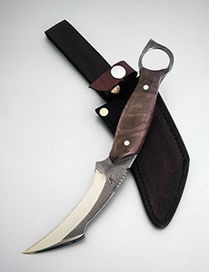 JN Coltello carambit fatto a mano T29a