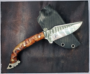 JN handmade tactical knife T30b