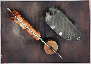 JN Coltello Fighter fatto a mano T30f